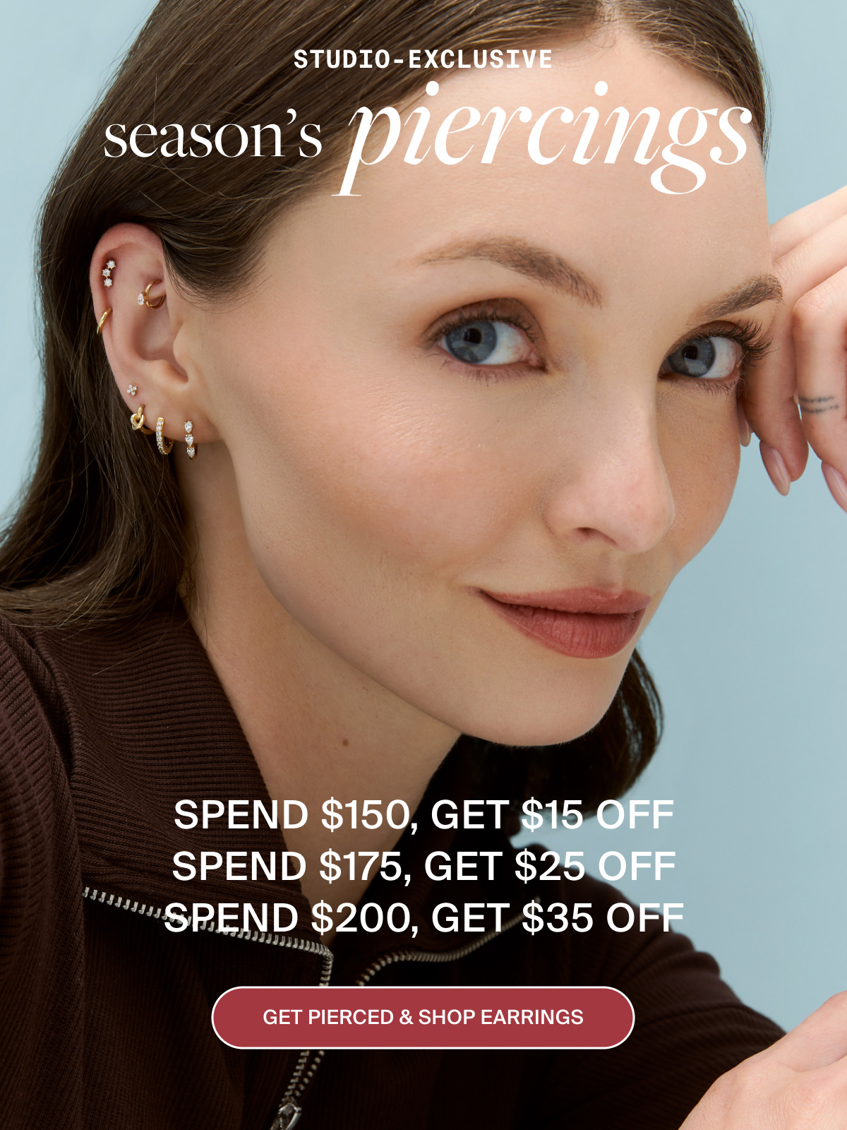 STUDIO-EXCLUSIVE SEASON'S PIERCINGS