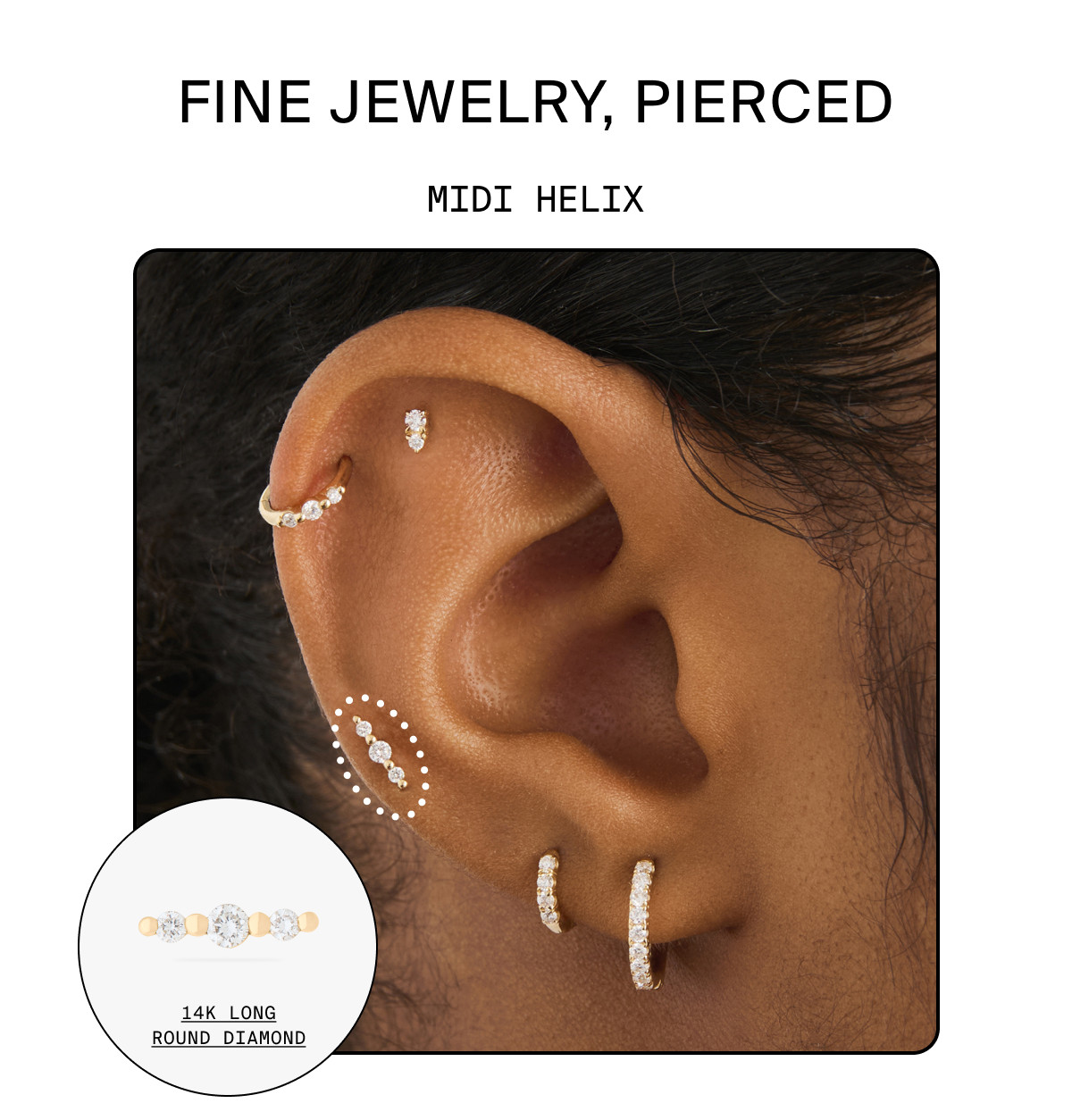 FINE JEWELRY, PIERCED