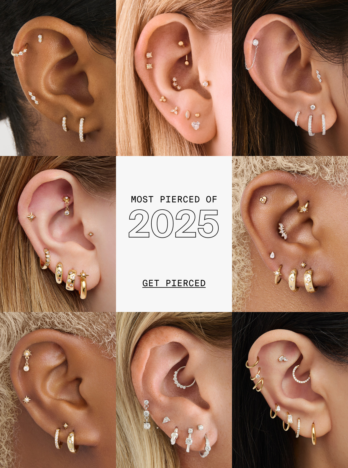 MOST PIERCED OF 2025