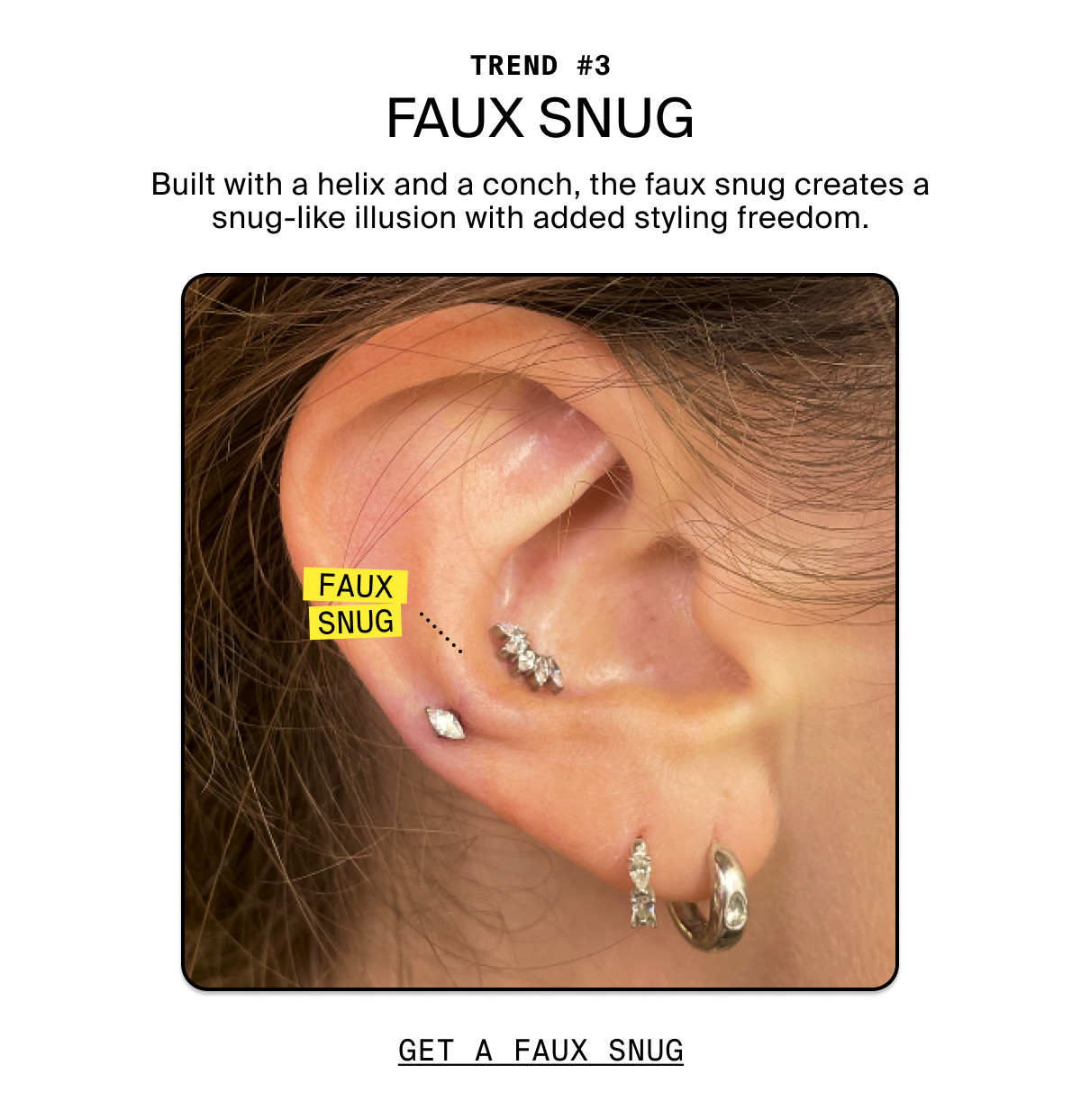 TREND #3: FAUX SNUG