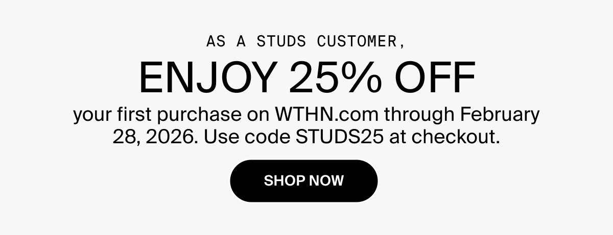 ENJOY 25% OFF - SHOP NOW