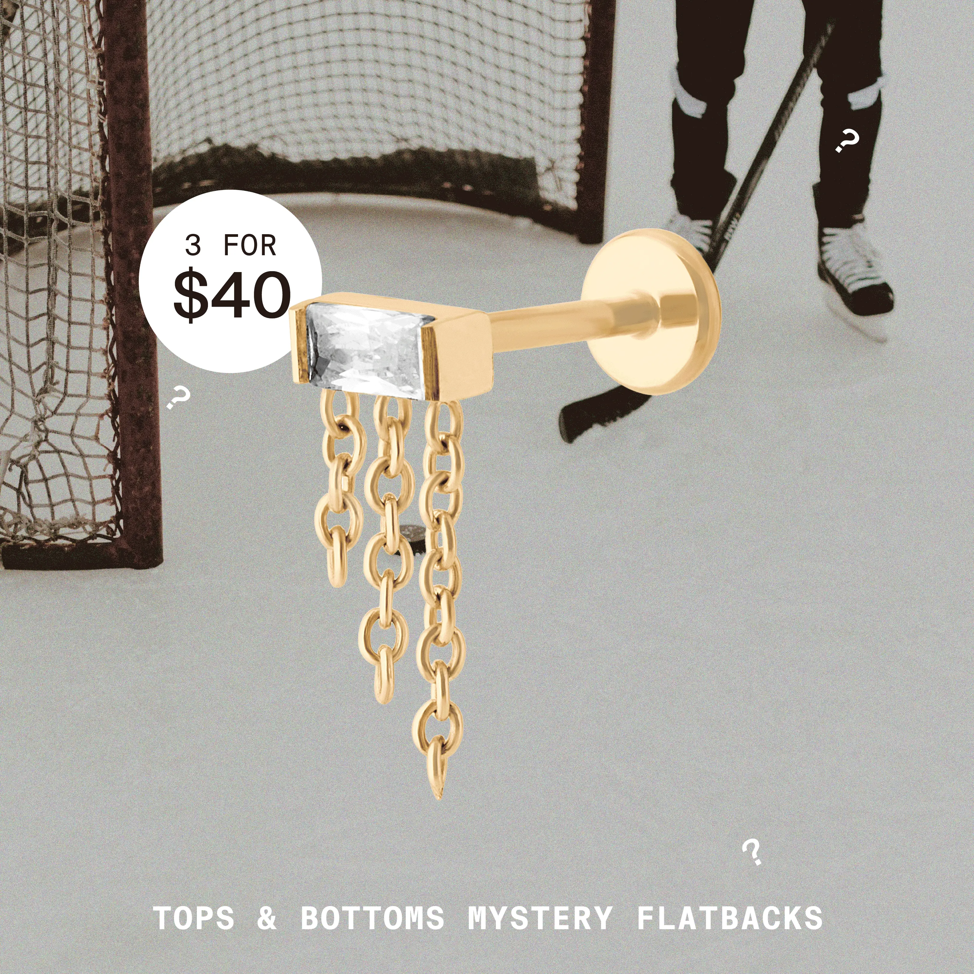 Image of Tops & Bottoms Mystery Flatback Set