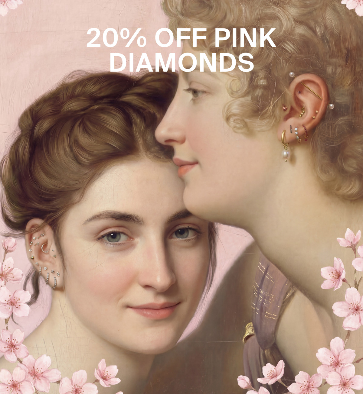 20% OFF PINK DIAMONDS