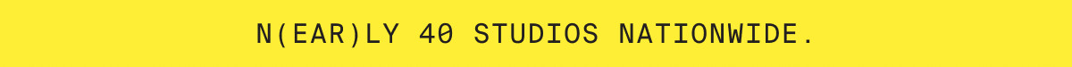 N(EAR)LY 40 STUDIOS NATIONWIDE.