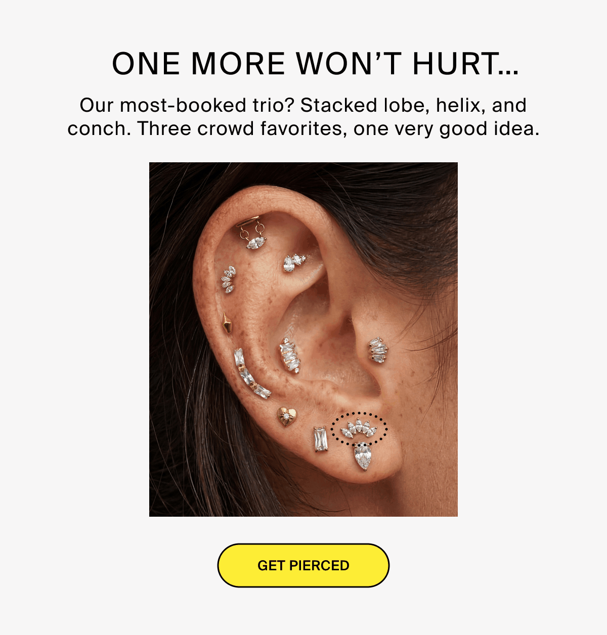 ONE MORE WON'T HURT... GET PIERCED