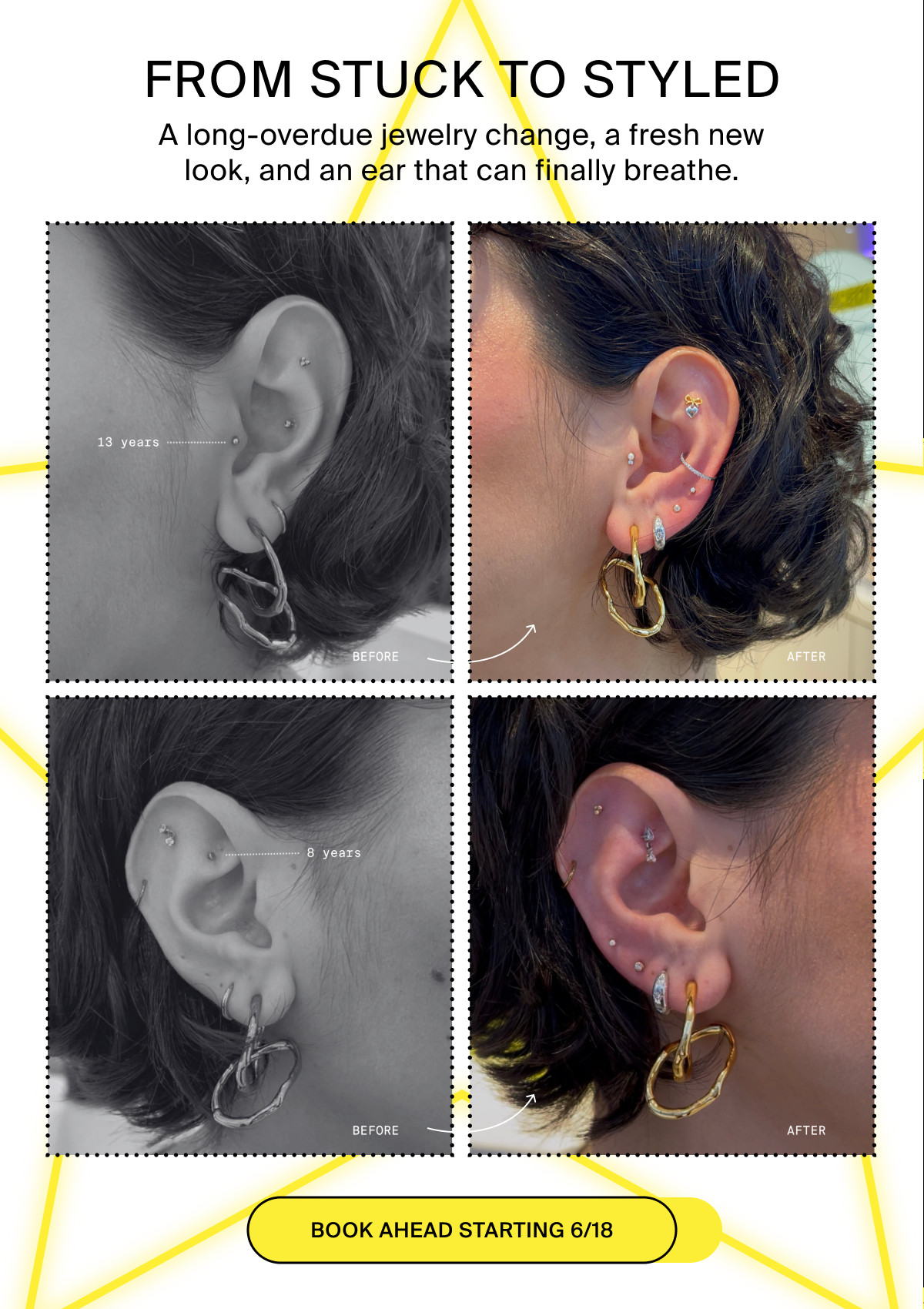 FROM STUCK TO STYLED - BOOK AHEAD STARTING 6/18