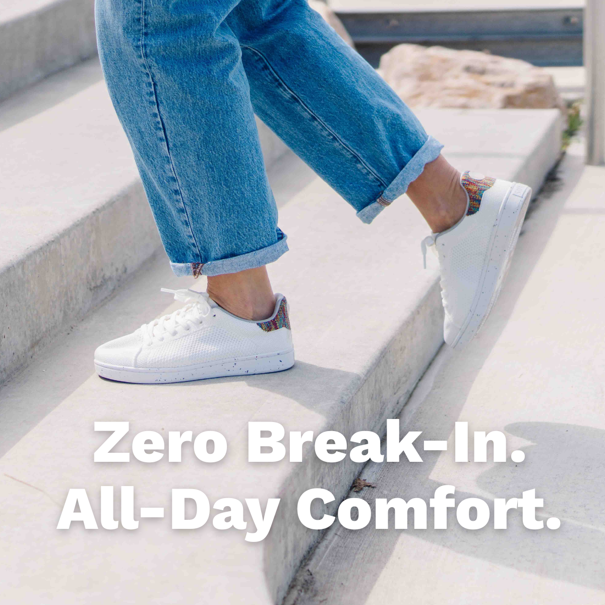 Zero Break-In. All-Day Comfort. 