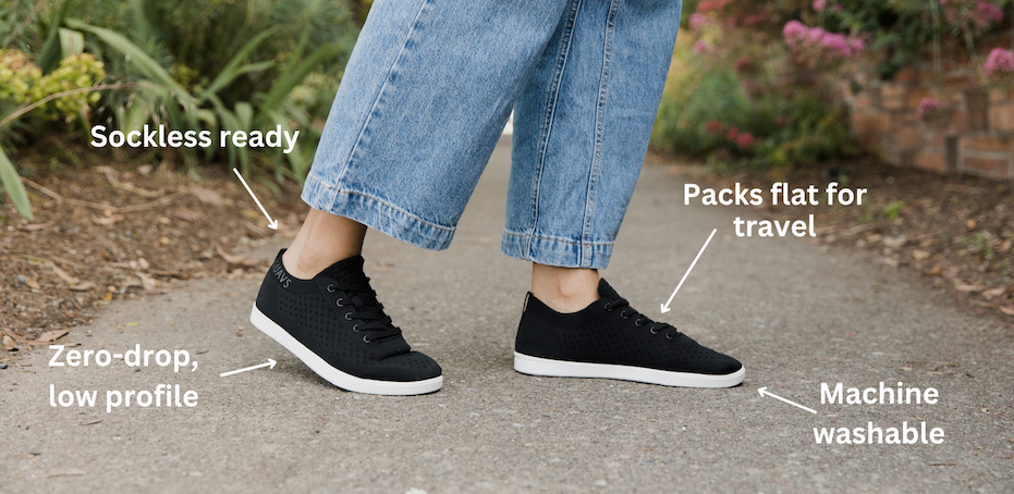 The Shoes That Feel Like Nothing - Zero-drop. Barefoot feel. Breathable knit that moves with you.