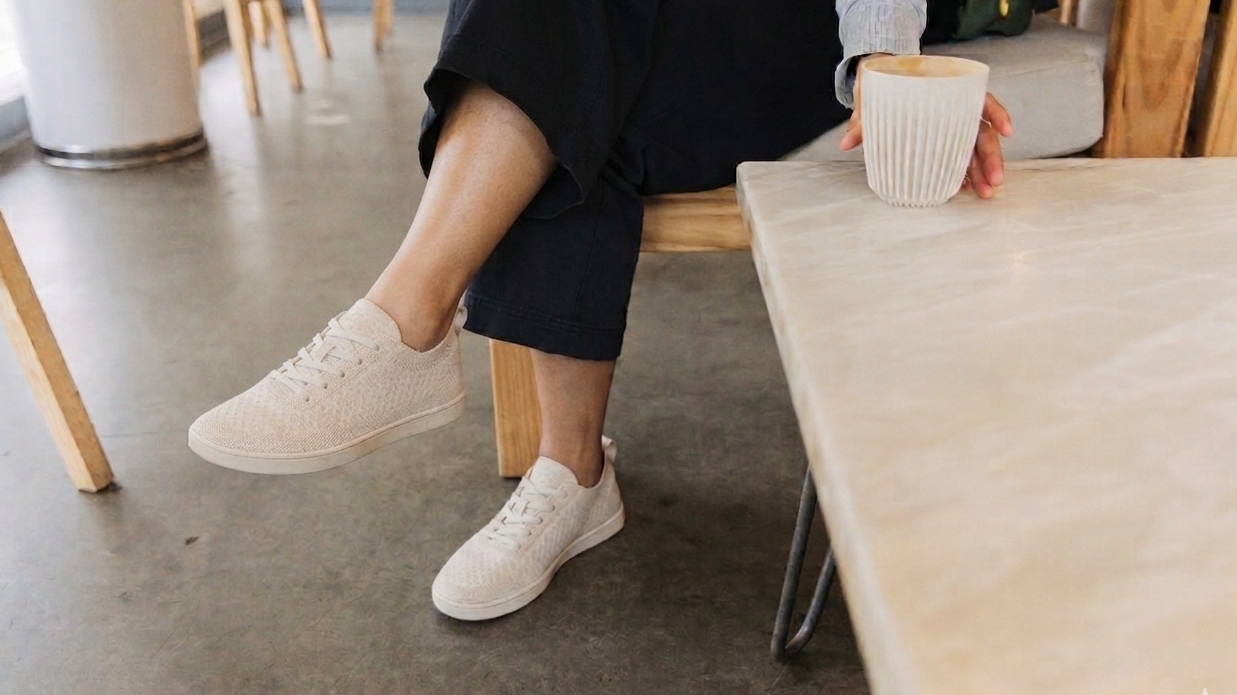 The Zilker Sneaker in Oatmeal