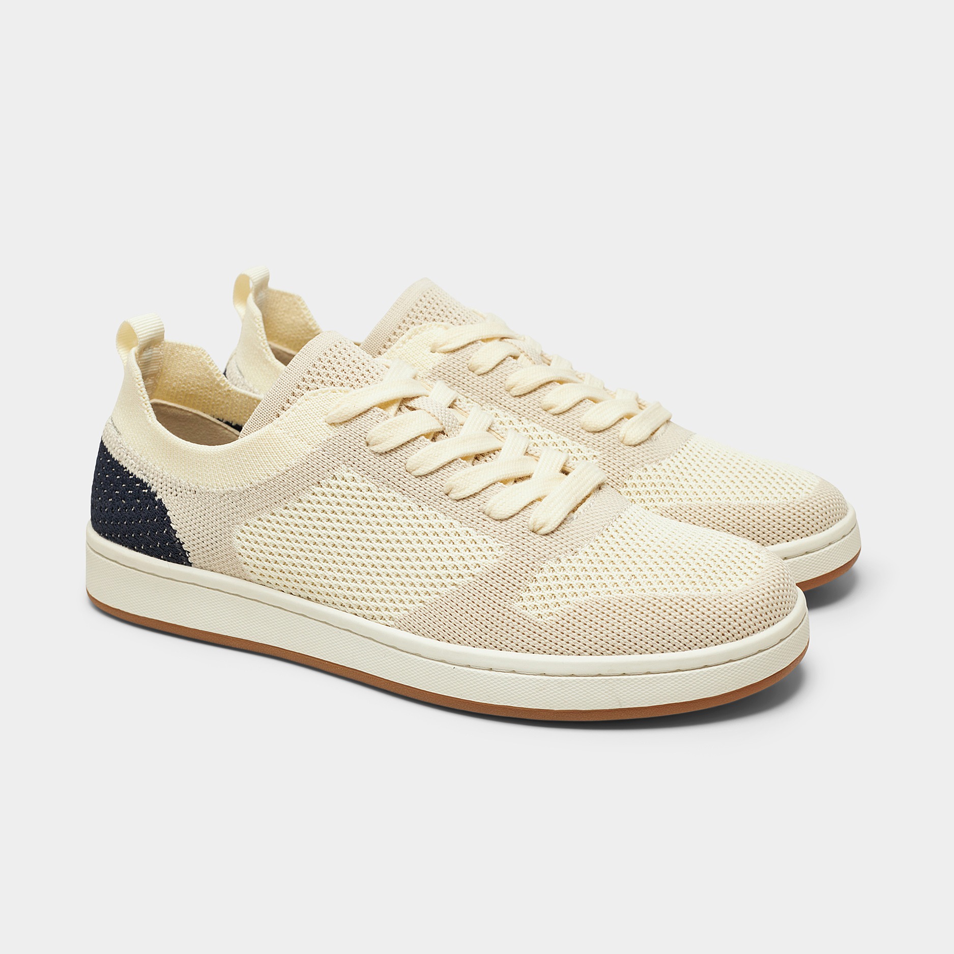 The 247 Sneaker in Cream Colorblock