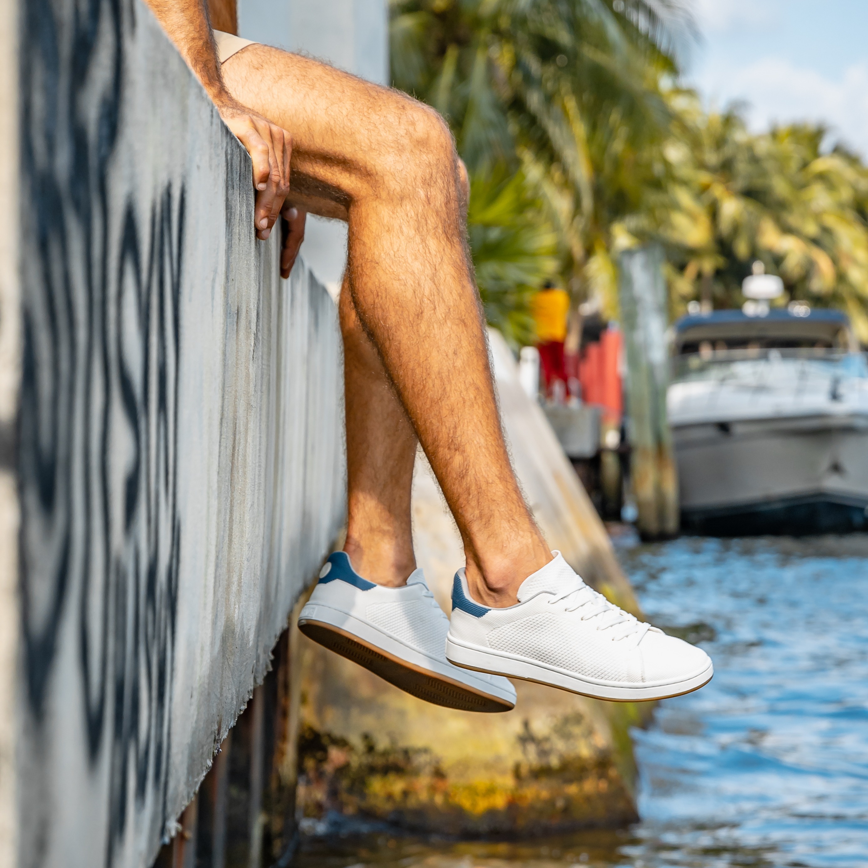The Classic Sneaker in Denim