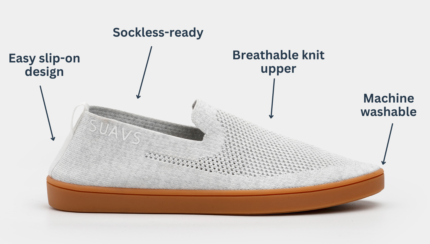 The Barton in Heathered Grey Gum