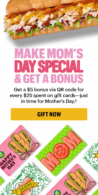 Make Mom’s Day special and get a bonus.