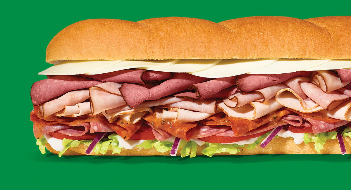 Deal time: $6.99 any Footlong.*