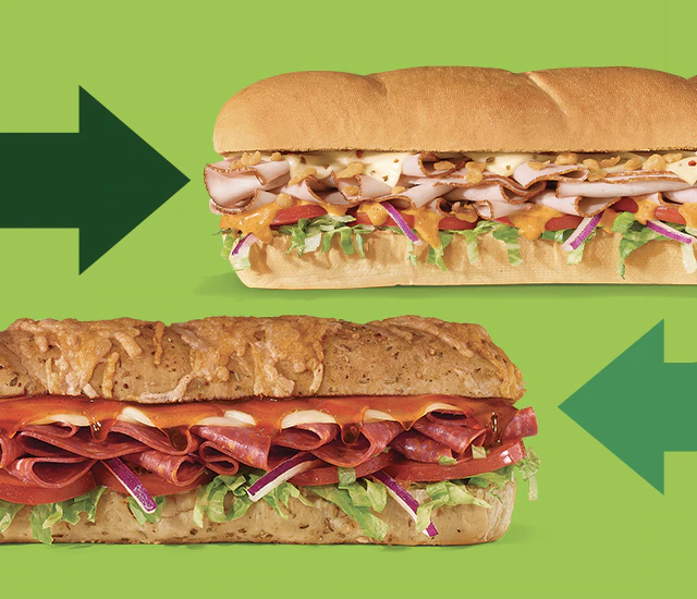 Buy one Footlong, get another for $1.**