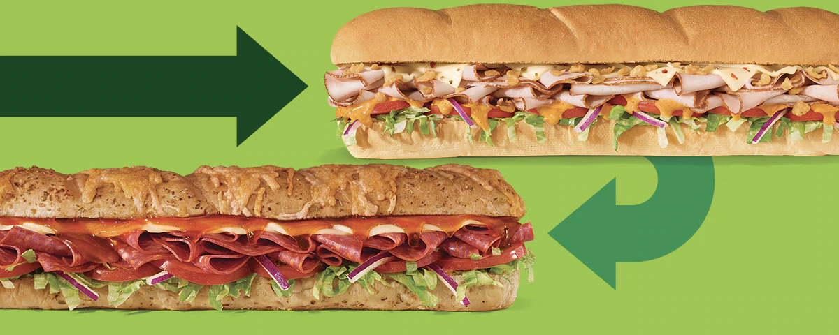 Buy one Footlong, get another for $1.**
