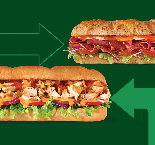 Buy one Footlong get one for $1.†
