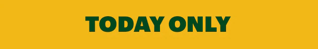 Today only: $3 off