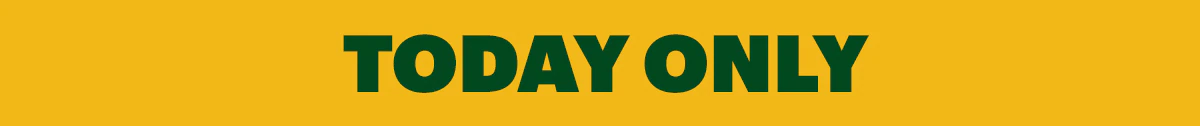 Today only: $3 off