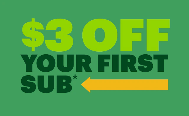 Today only: $3 off  your first sub.*