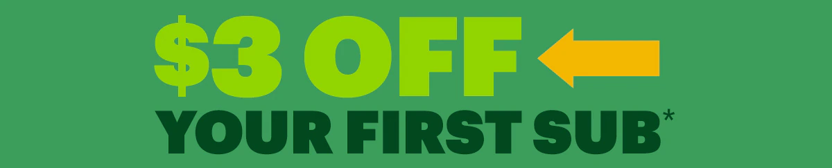 Today only: $3 off  your first sub.*