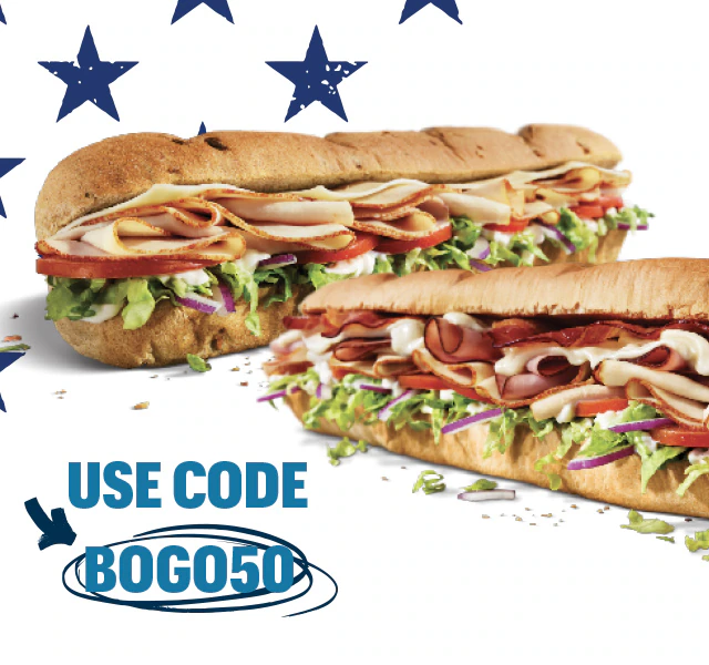 Subway® MVP Rewards Exclusive: Buy one Fooltong and get one 50% Off.**