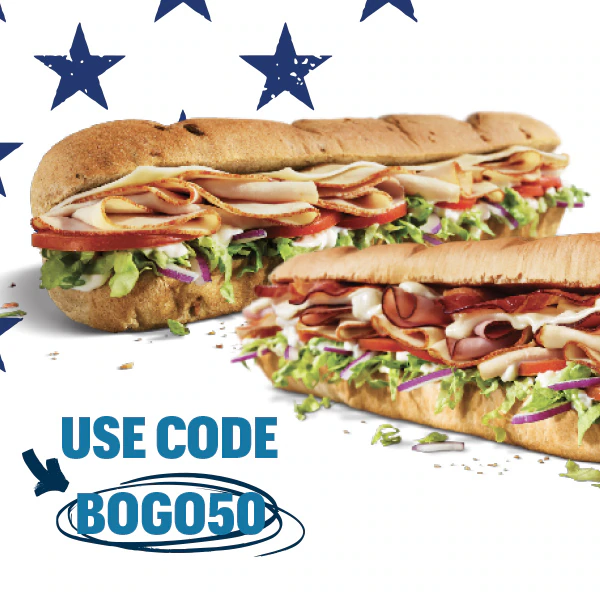 Subway® MVP Rewards Exclusive: Buy one Fooltong and get one 50% Off.**