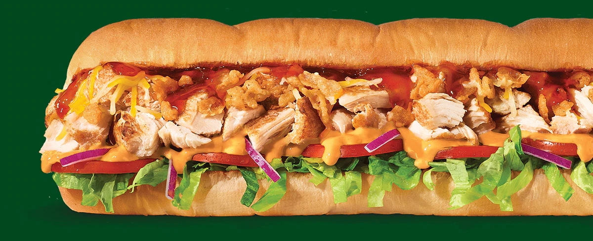 Midweek recharge: $8.99 for a freshly made Footlong.†