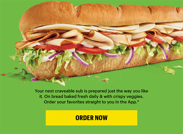 Freshly made for you: Super delicious, super easy to get.