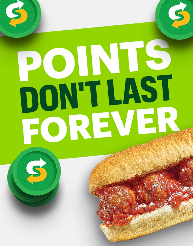 Points don’t last forever