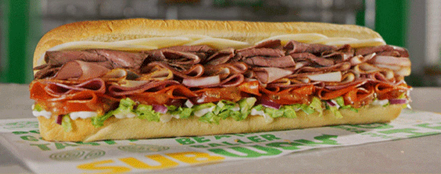 Thanks for being on the team: Score 40% Off a Footlong.* Use code FORTY.