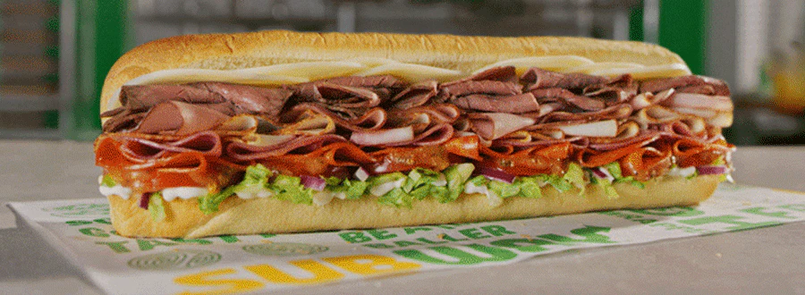 Thanks for being on the team: Score 40% Off a Footlong.* Use code FORTY.