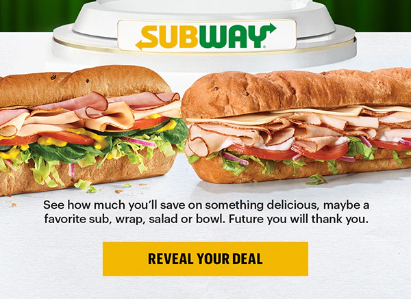 Your future looks delicious: we see savings in your future.