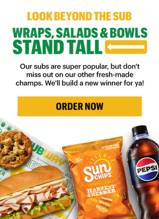 Look beyond the sub: wraps, salads and bowls stand tall.