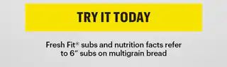 Advertisement for the new Fresh Fit® Seasoned Steak & Avocado 6-inch sub.
