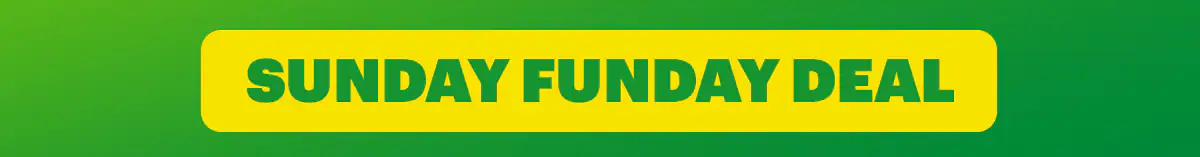 Promotional ad for a $8.99 Subway footlong. The image is large and inviting, with bold green and yellow colors emphasizing the deal.