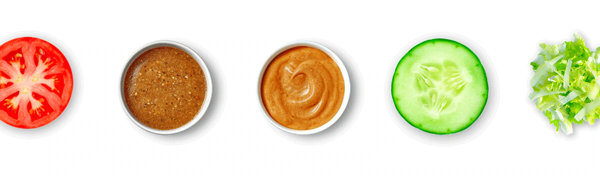 Promotional email announcing Subway’s new Protein Pockets. Header reads: ‘Introducing Protein Pockets’. Hero image shows freshly prepared Protein Pockets on a countertop with vibrant ingredients and a variety of sauces. Two prominent badges highlight ‘High Protein’ and ‘Great Price.’ Call-to-action button says ‘Try one today.’ Layout is clean and food-forward, emphasizing affordability and freshness.