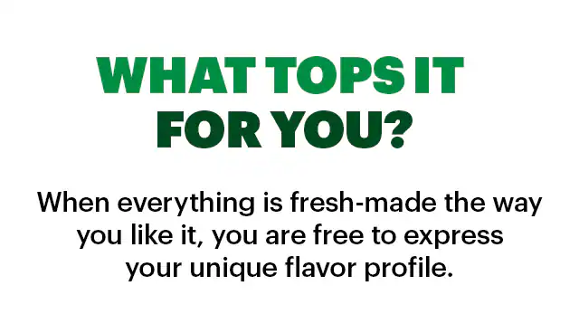 Promotional Subway ad featuring a large headline in green and yellow text: “Big Savings, It's a Sub Club thing: $6.99 Footlongs". Below the headline is an image of a fresh Subway sandwich on branded paper. A yellow button says “Claim your offer.”. Further down, a section titled “What tops it for you” highlights three different ways people like to top their subs. First, you're a pickle purist when you add pickles on top of your pickles for an extra tangy crunch. Next, you're a saucy mixer when you get multiple sauces for a flavor mash up. Last, you're a vege-meat-etarian when your double meat co-exists with avocado and spinach.This section is followed by another yellow “Make it yours” button.