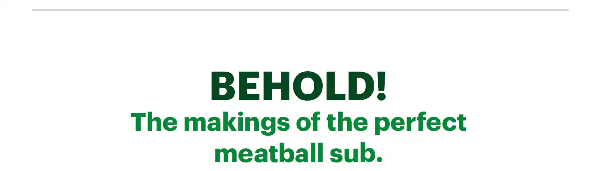 Promotional email for Subway’s Million Meatball Monday. The top section shows stacked 6-inch meatball subs beside the bold headline ‘Make Way, It’s Million Meatball Monday.’ Below, text announces National Meatball Day and a one‑day in‑store only offer to upgrade a 6‑inch meatball meal of the day or sub of the day to a footlong for free, with a yellow ‘Find a Restaurant’ button. The lower section features a close‑up meatball sub labeled with three ingredients: hearty meatballs with marinara sauce, melty provolone and parmesan cheese, and fresh‑baked artisan Italian bread. Another ‘Find a Restaurant’ button appears at the bottom.