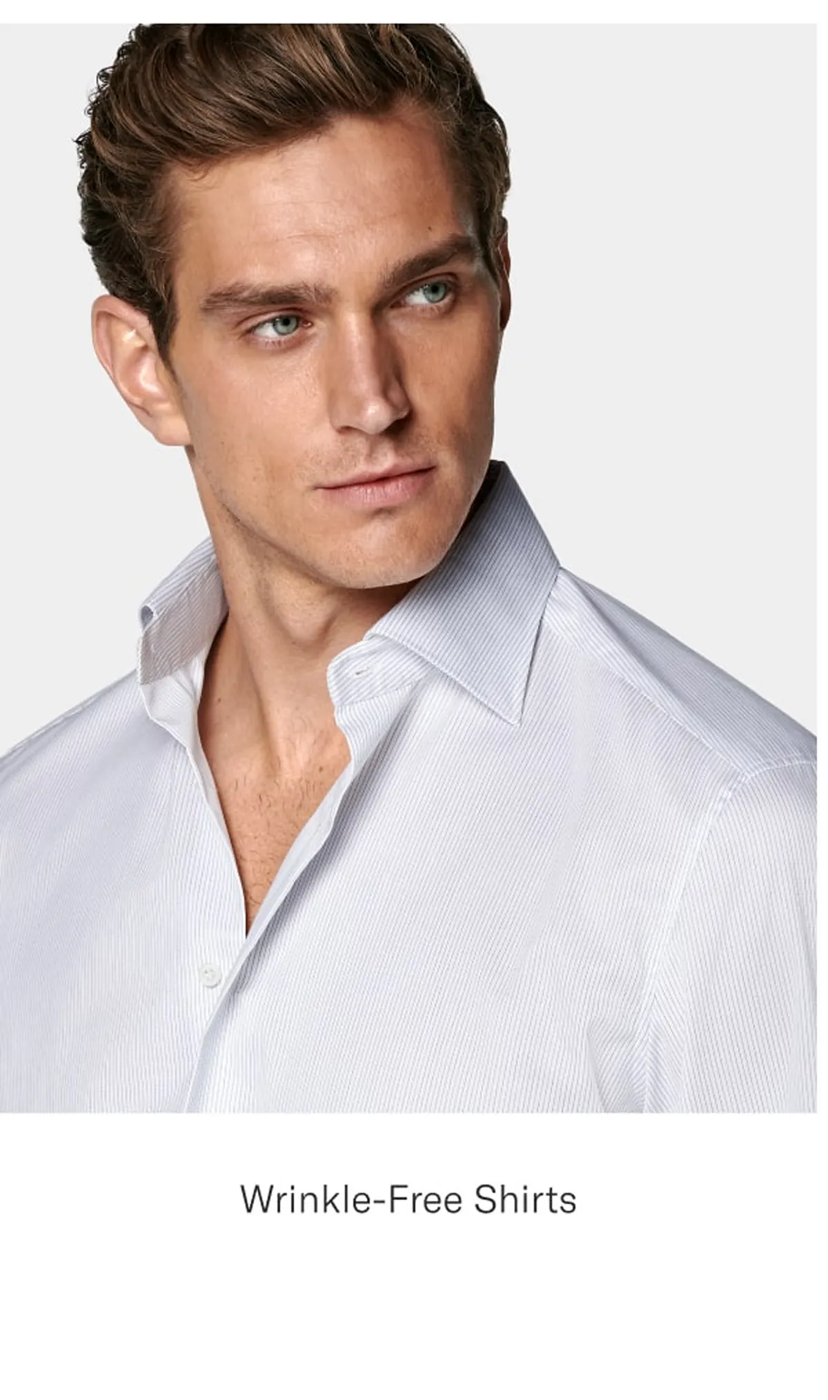 Wrinkle free shirts