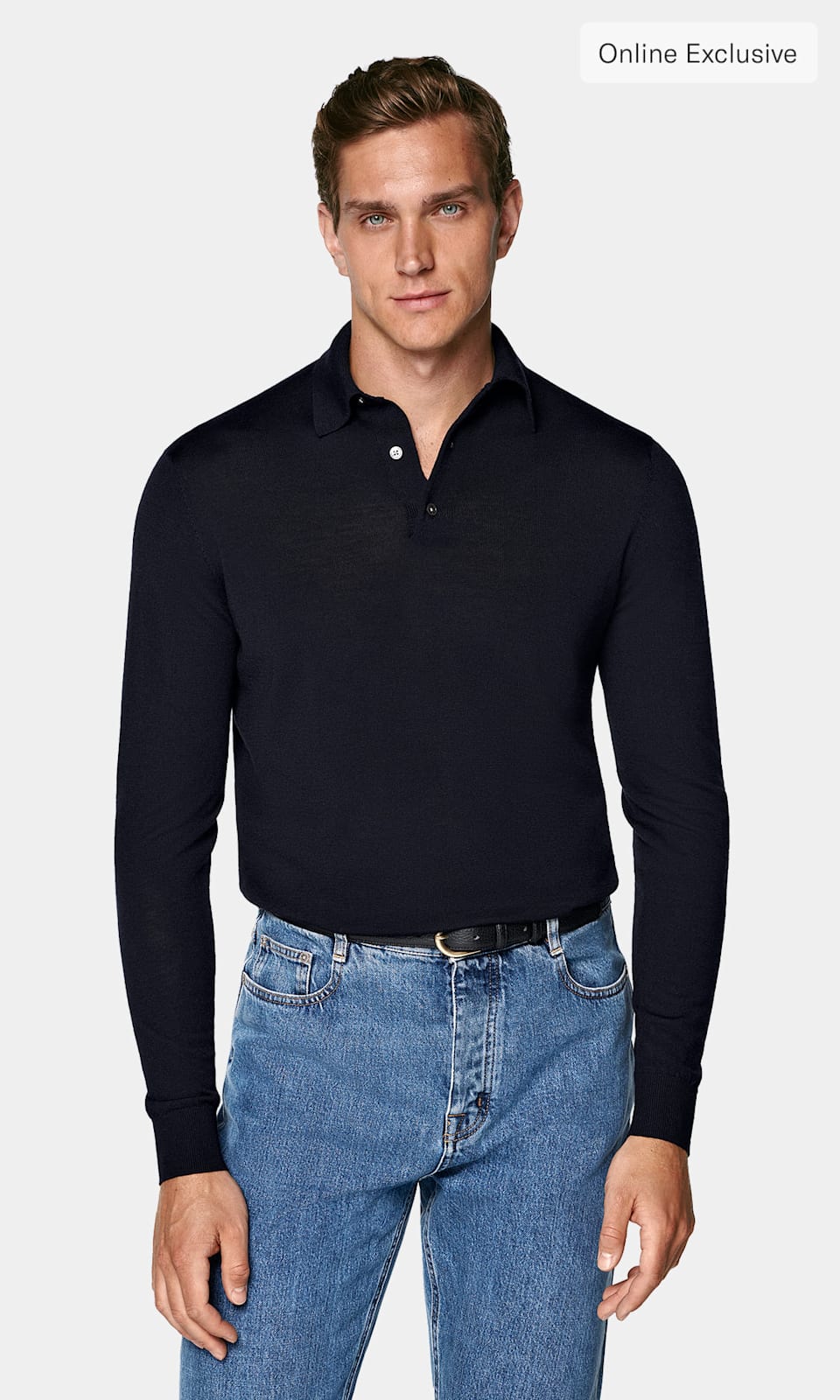 Navy polo