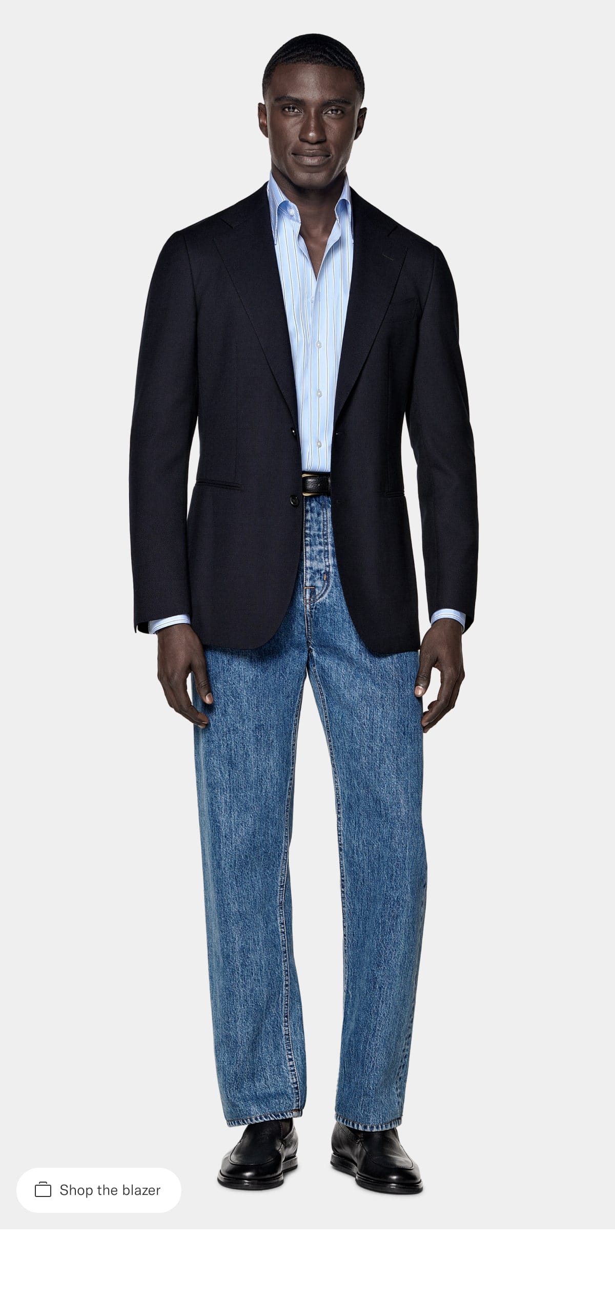 Navy blazer