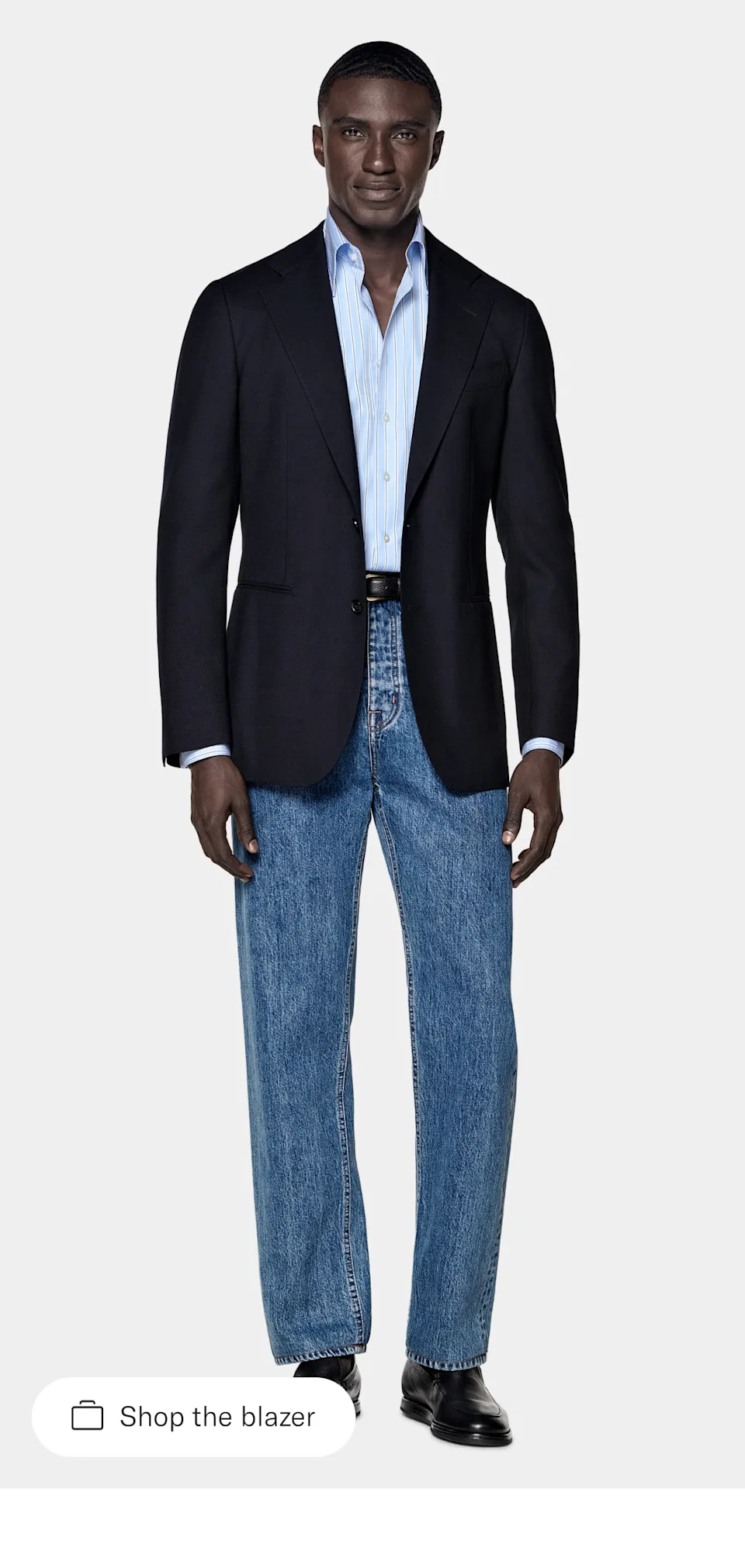 Navy blazer