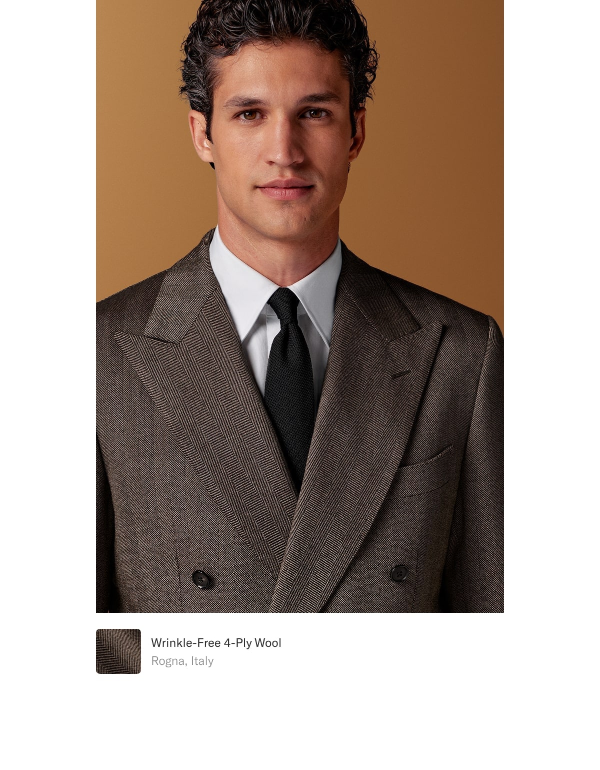 Brown suit