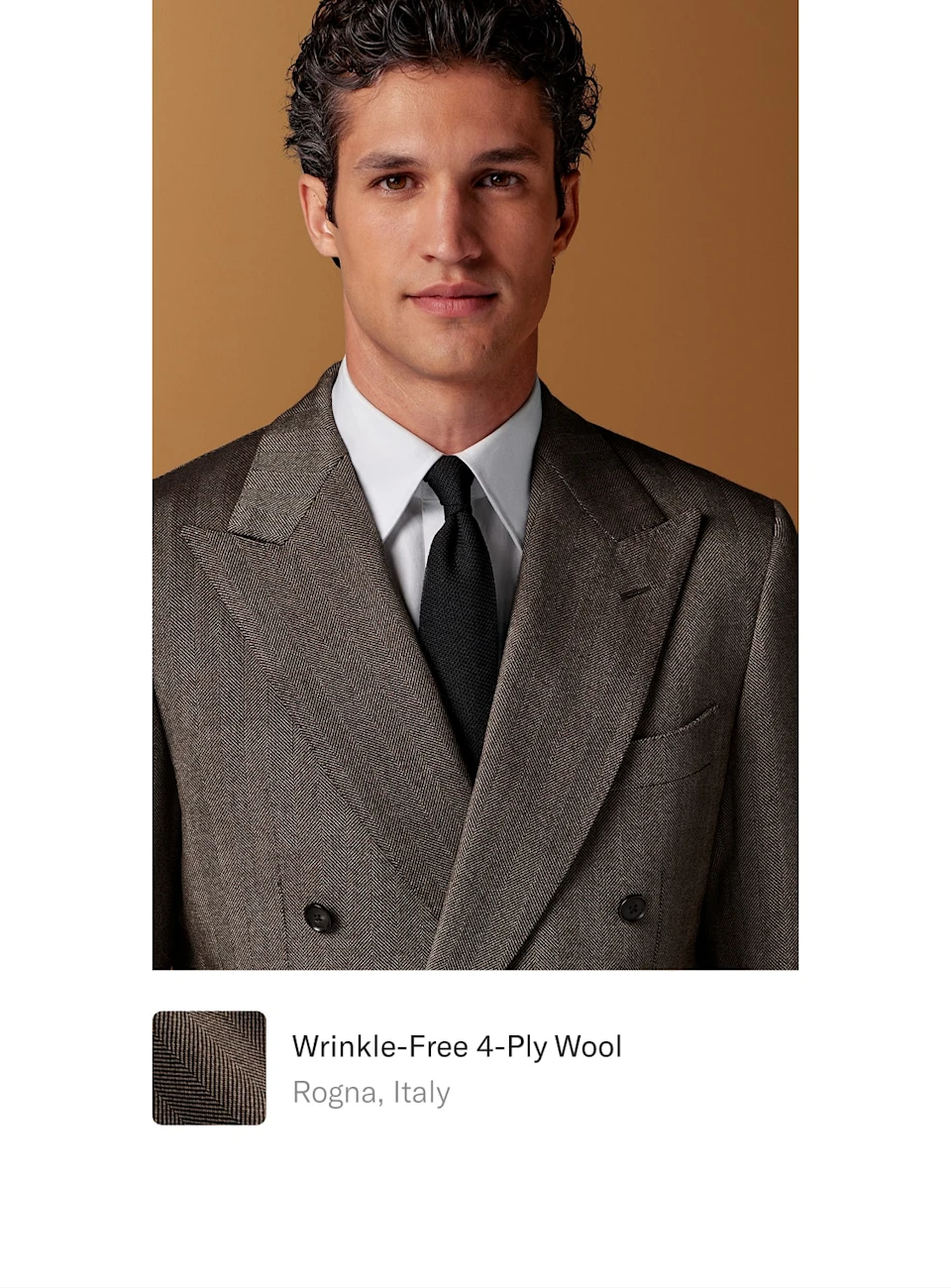 Brown suit