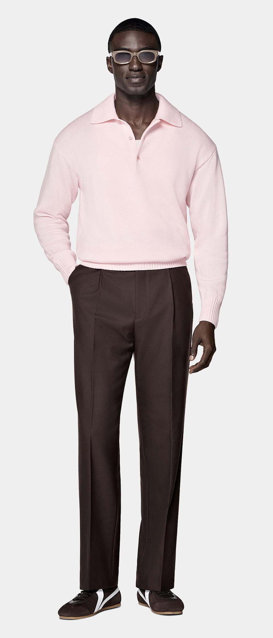 Pink polo