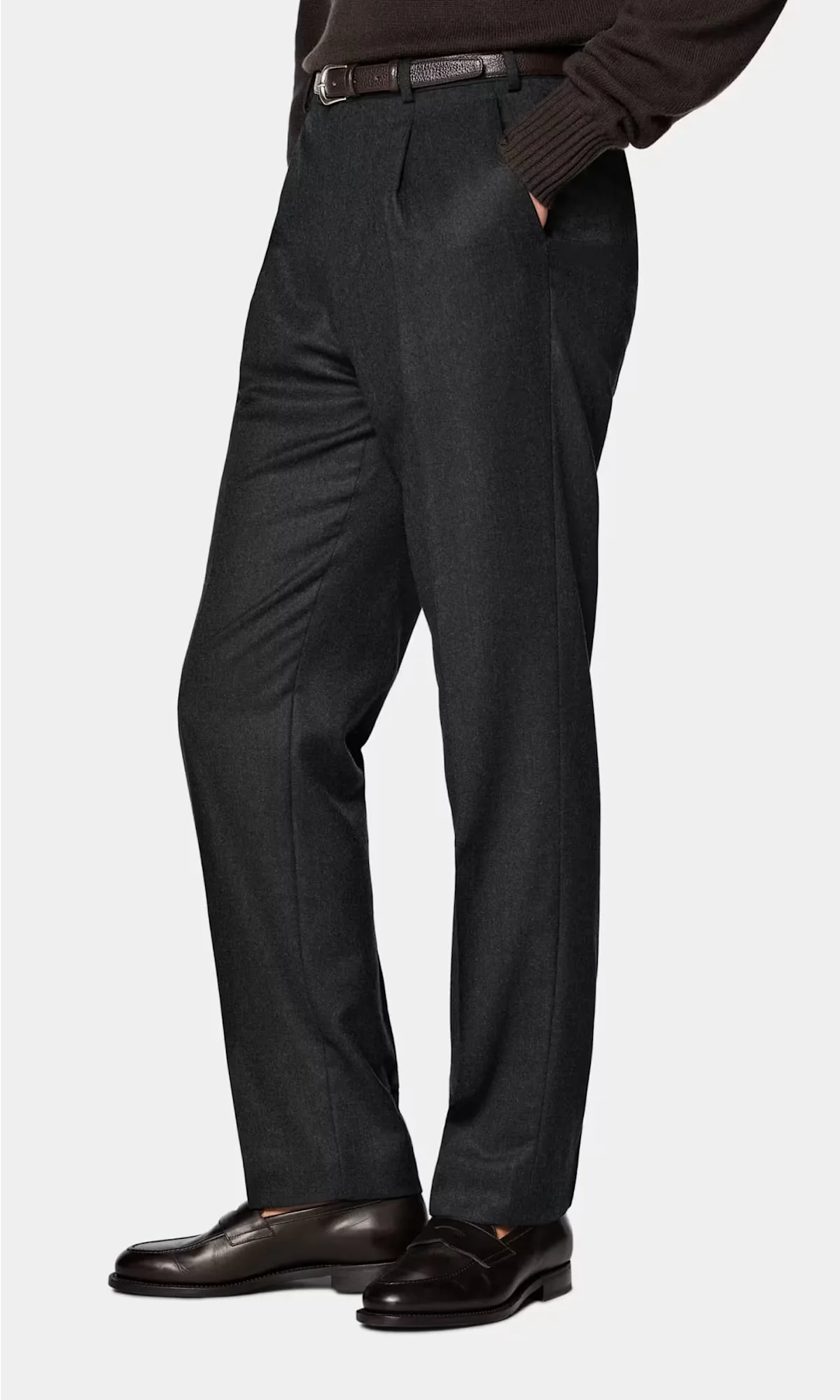 Flannel trousers