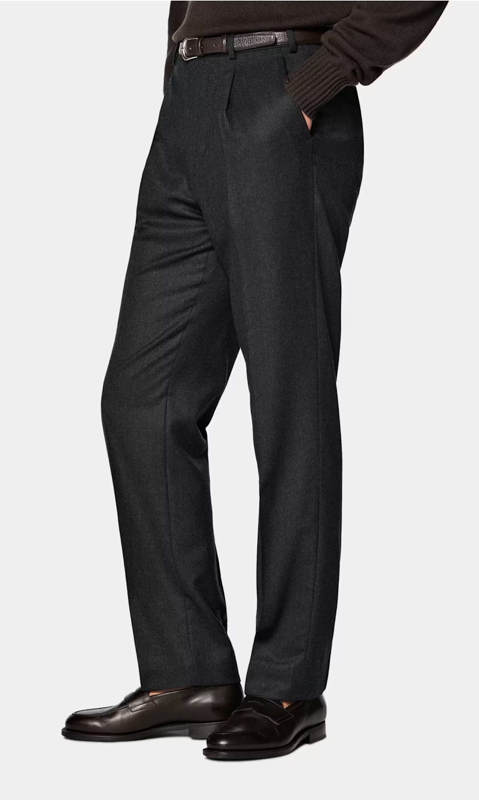 Flannel trousers