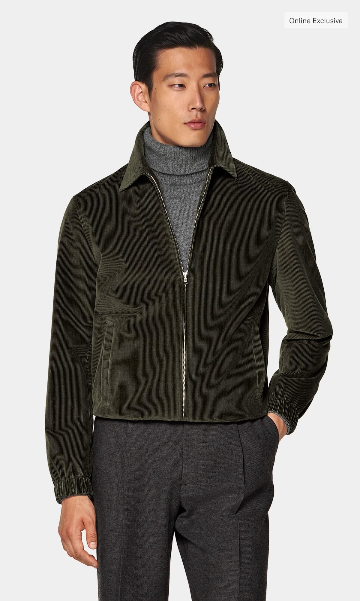 Corduroy bomber