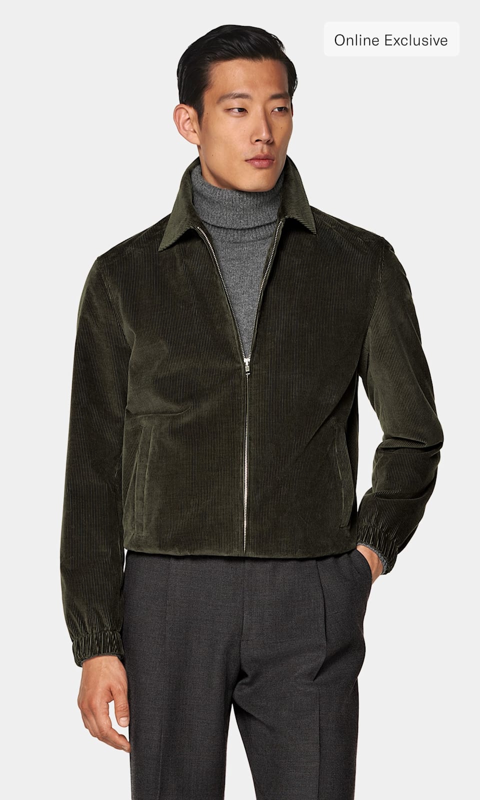 Corduroy bomber